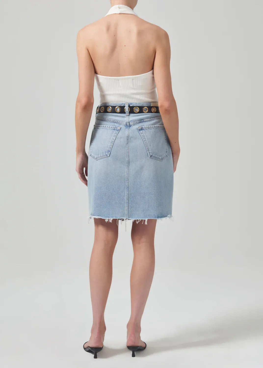 Carolina Deconstructed Knee Skirt