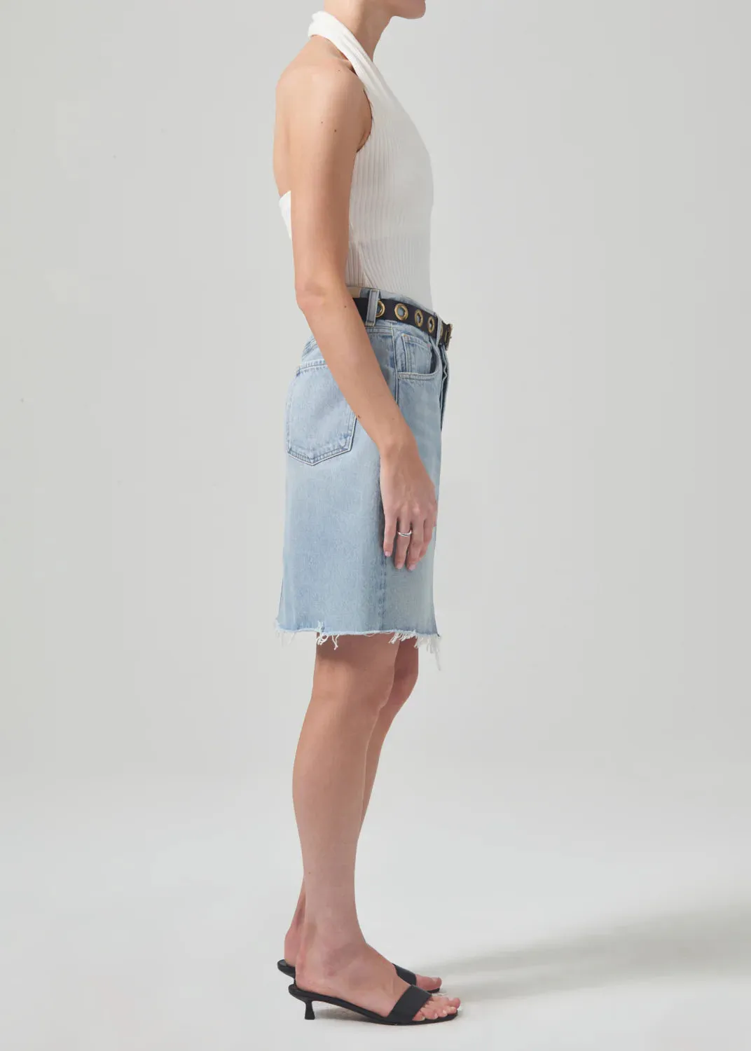 Carolina Deconstructed Knee Skirt