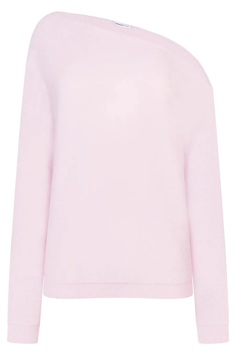 Cashmere Off The Shoulder Top Pink Pearl