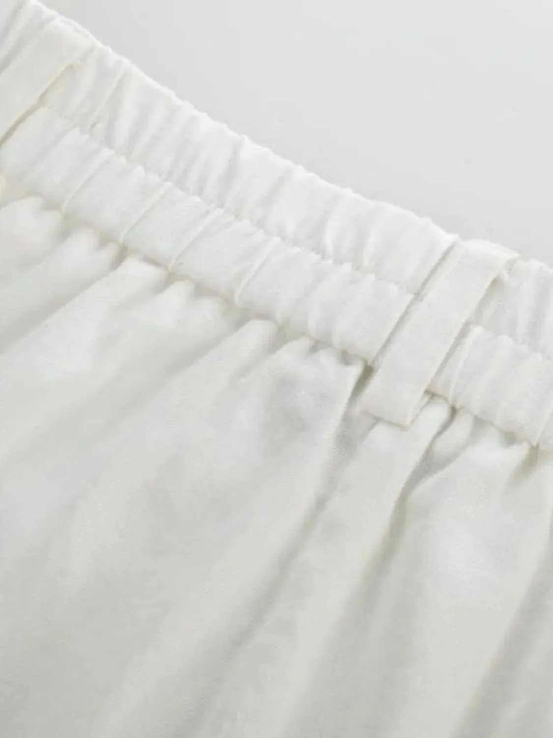 Closet Staple Design Gold Button High Waist Wide Leg Pants- Various Colors Options