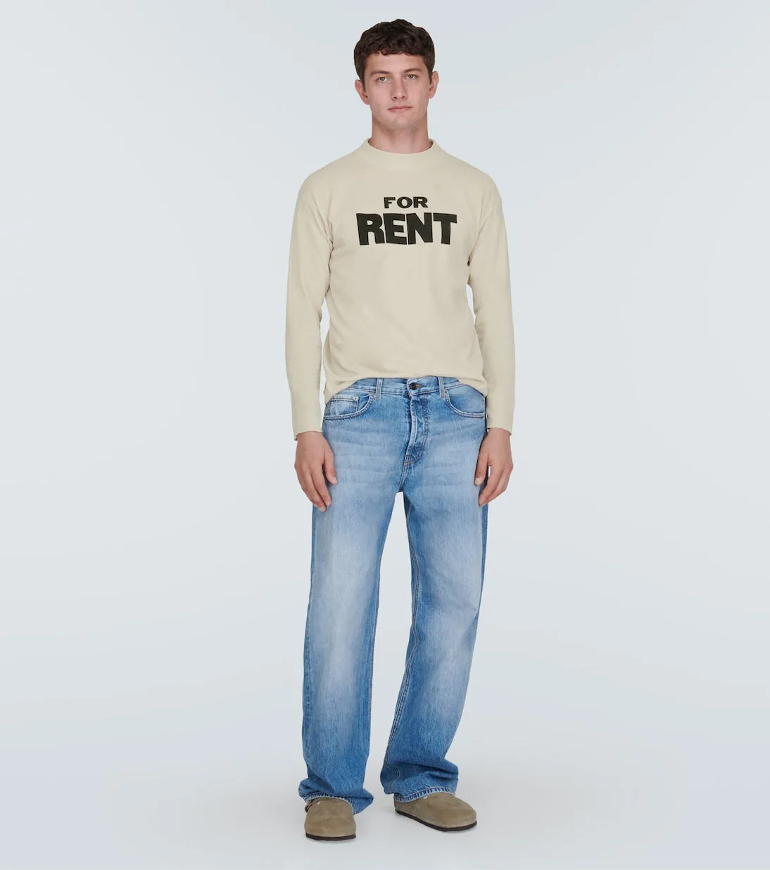 Erl sweater for rent, white