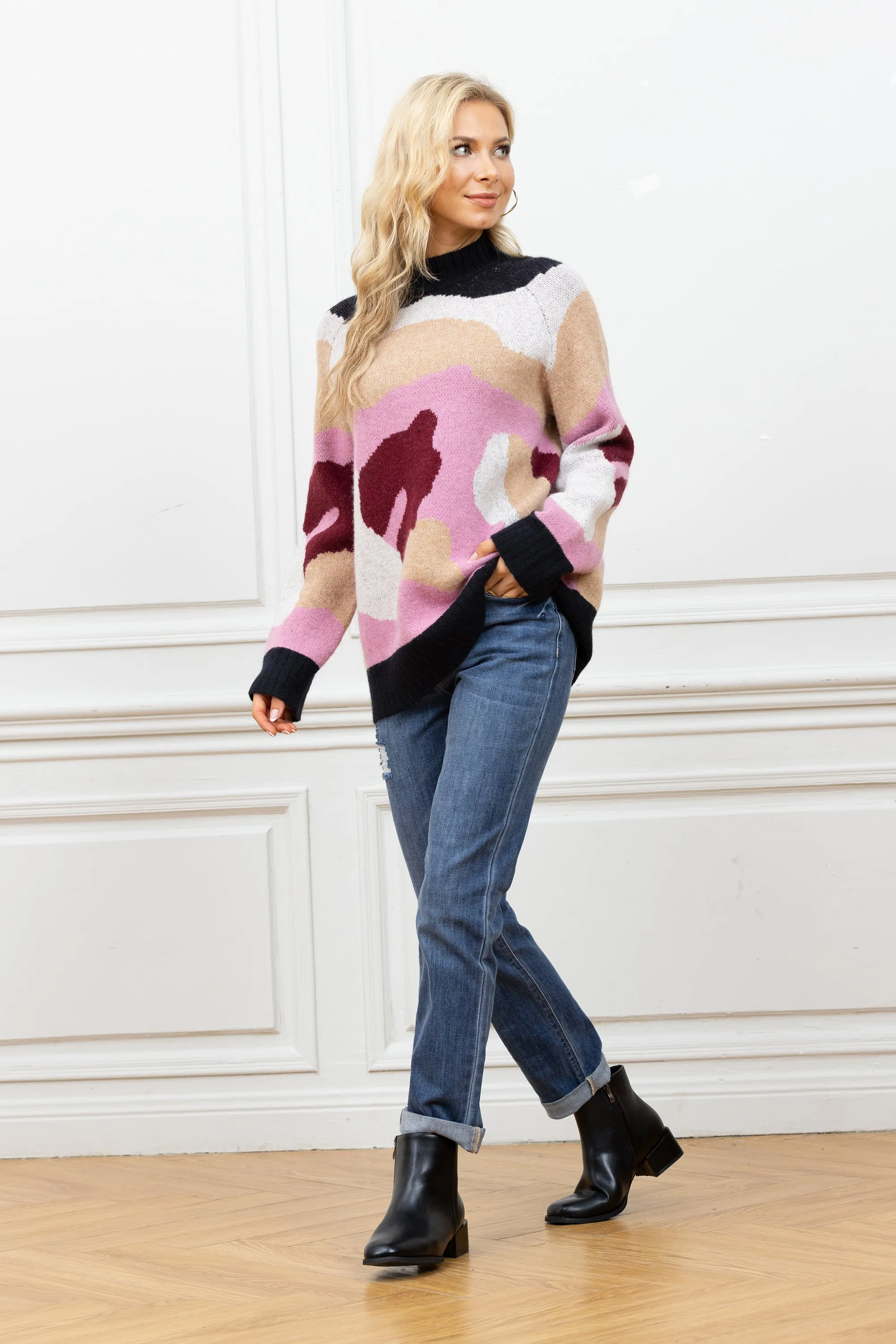 Katlynn's Fashion Camo Sweater