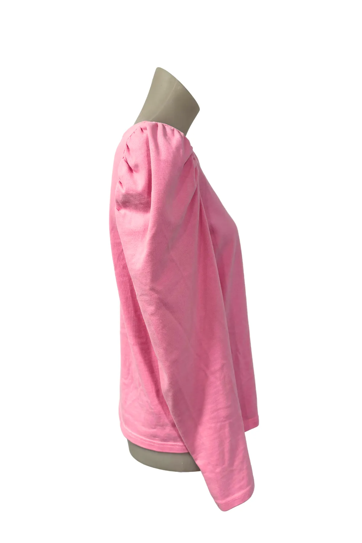LEO   BE bubble gum pink longsleeve top, 10