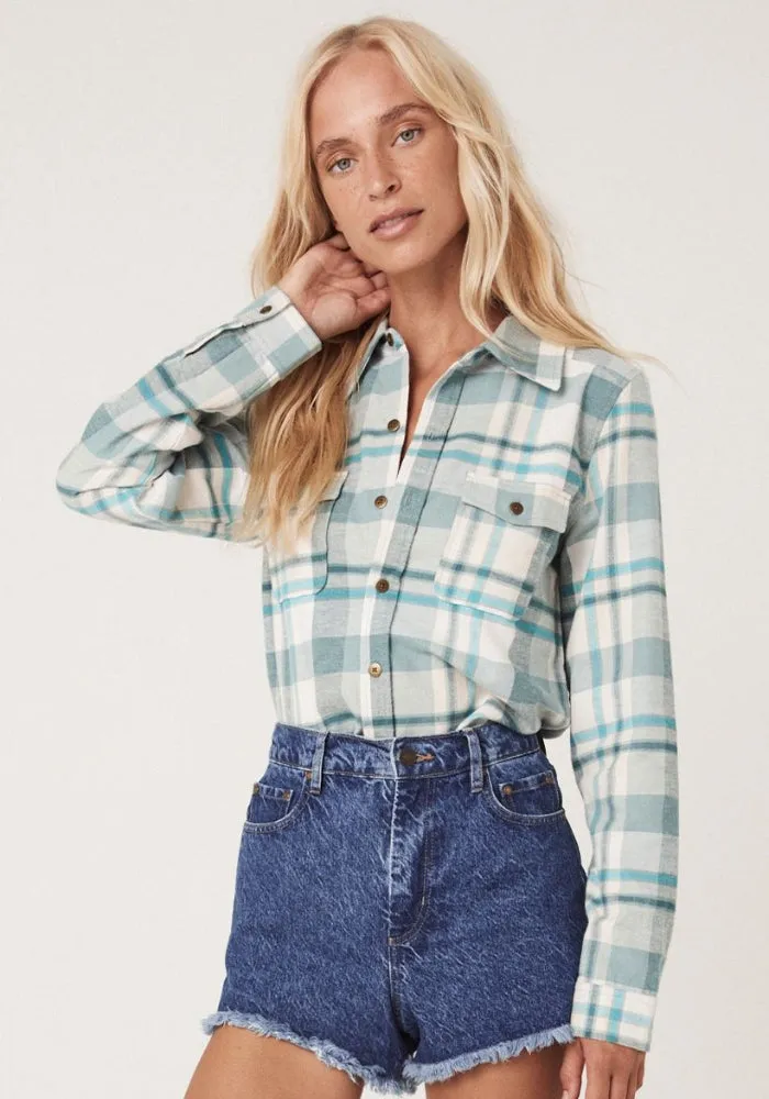 Maverick Flannel - Sage