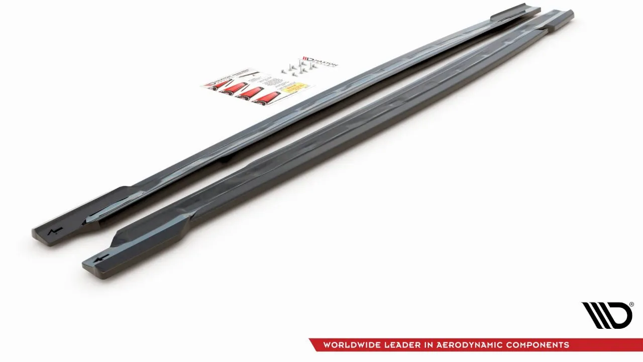 Maxton Design - SIDE SKIRTS DIFFUSERS AUDI RS5 SPORTBACK F5 FACELIFT (2019-)