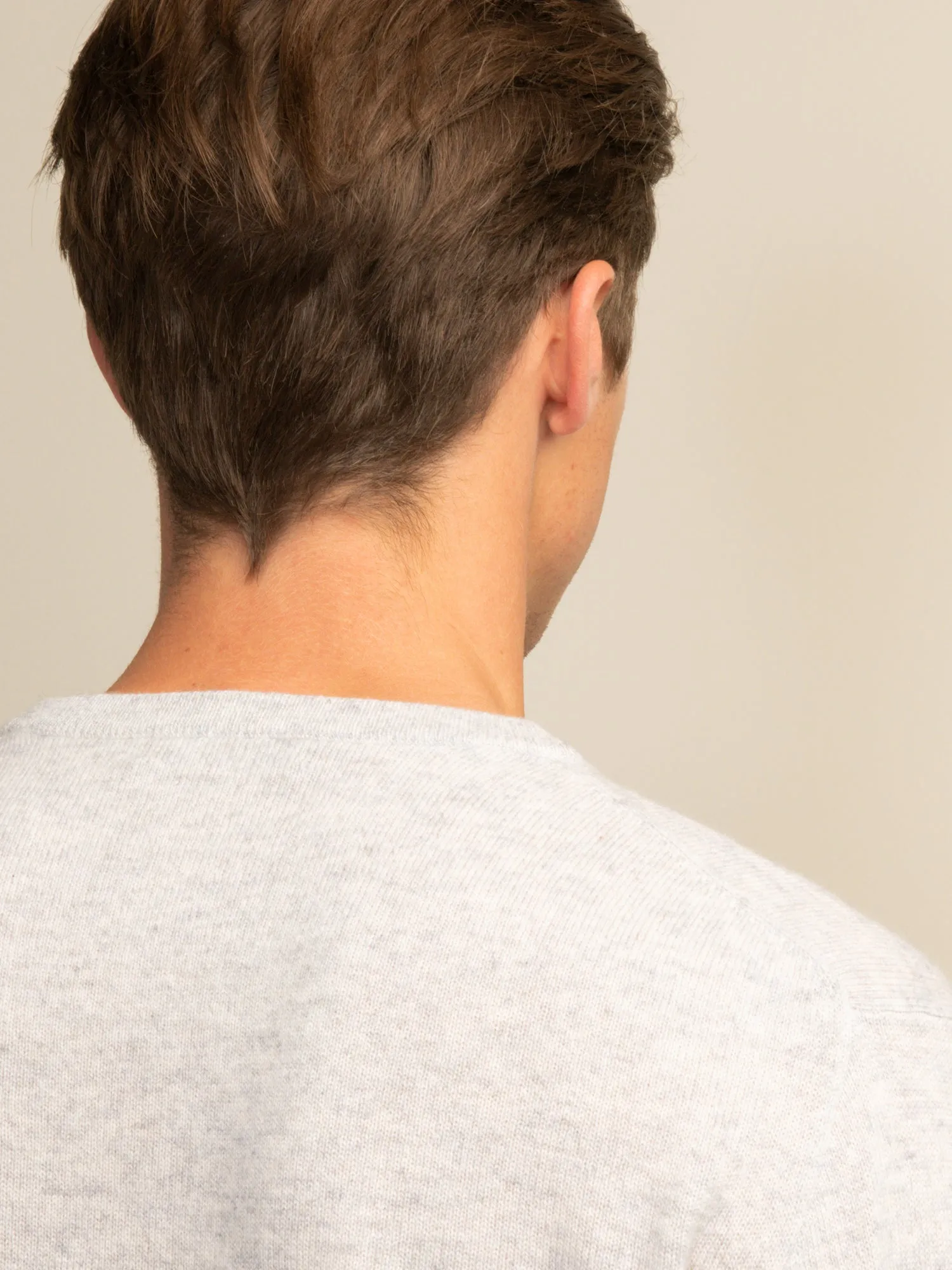 Men Crew Neck Sweater_Grey