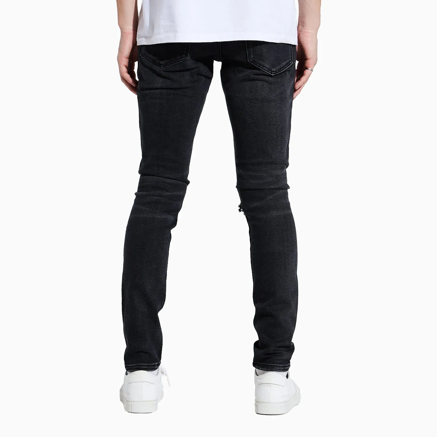 Men's Topaz Shredded Rip And Repair Denim Jeans Pant