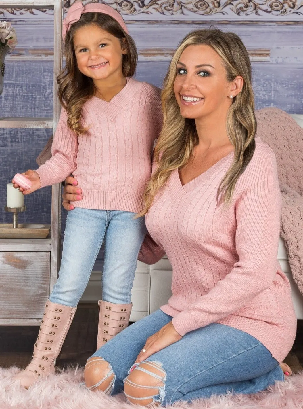 Mommy and Me Cutest Cold Shoulder Tops