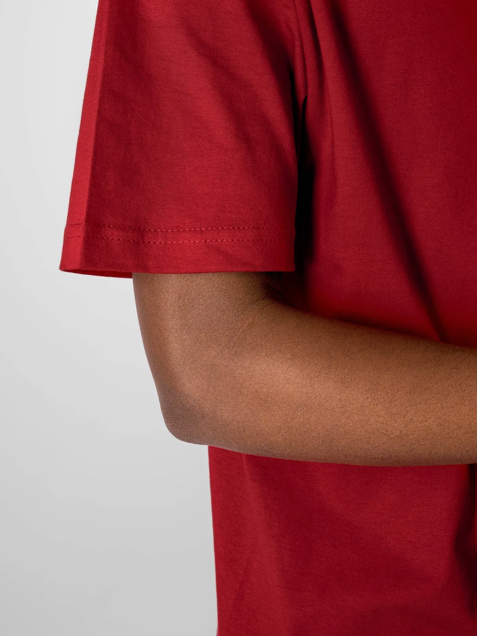 Oversized T-shirt - Red