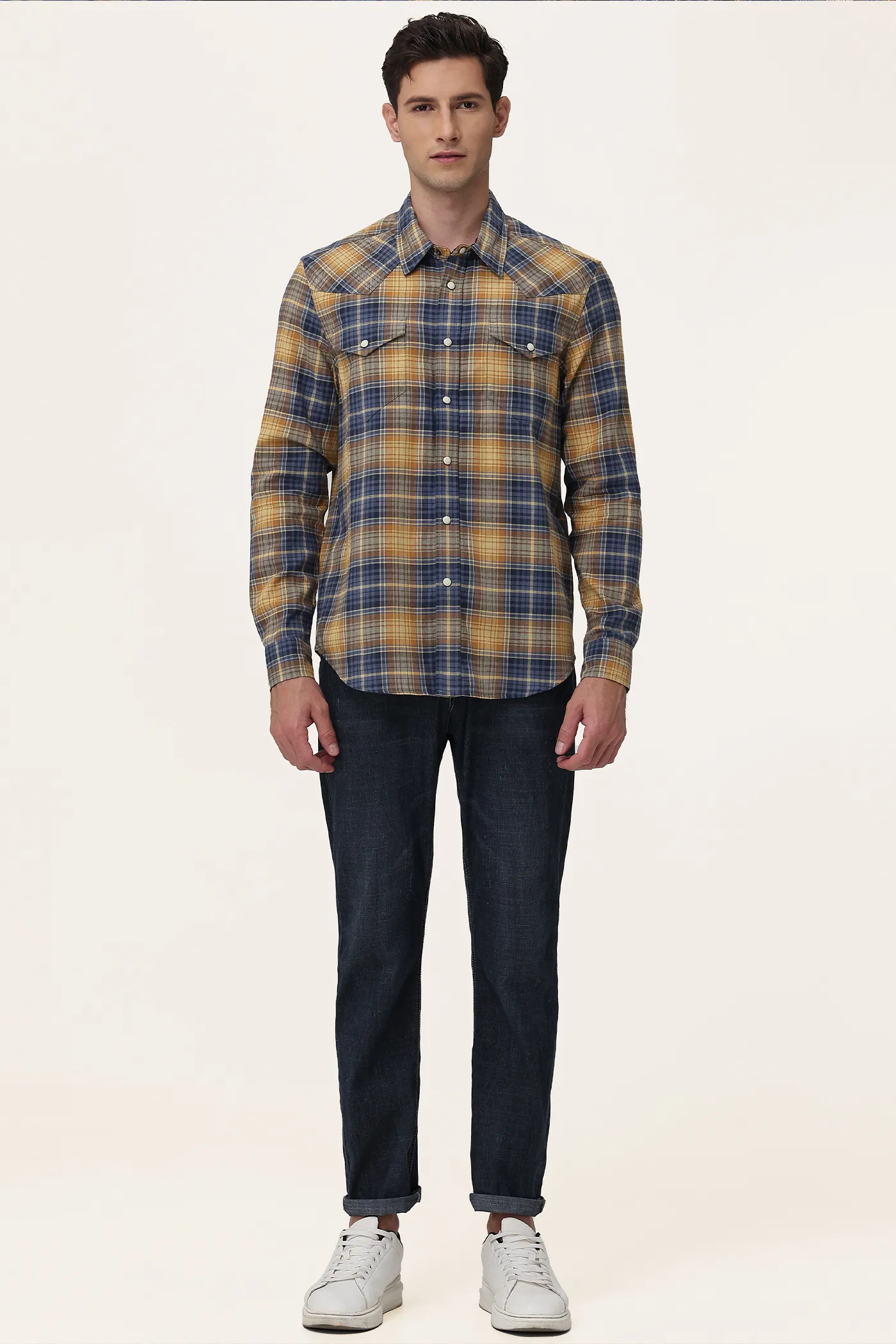 Plaid Button Shirt