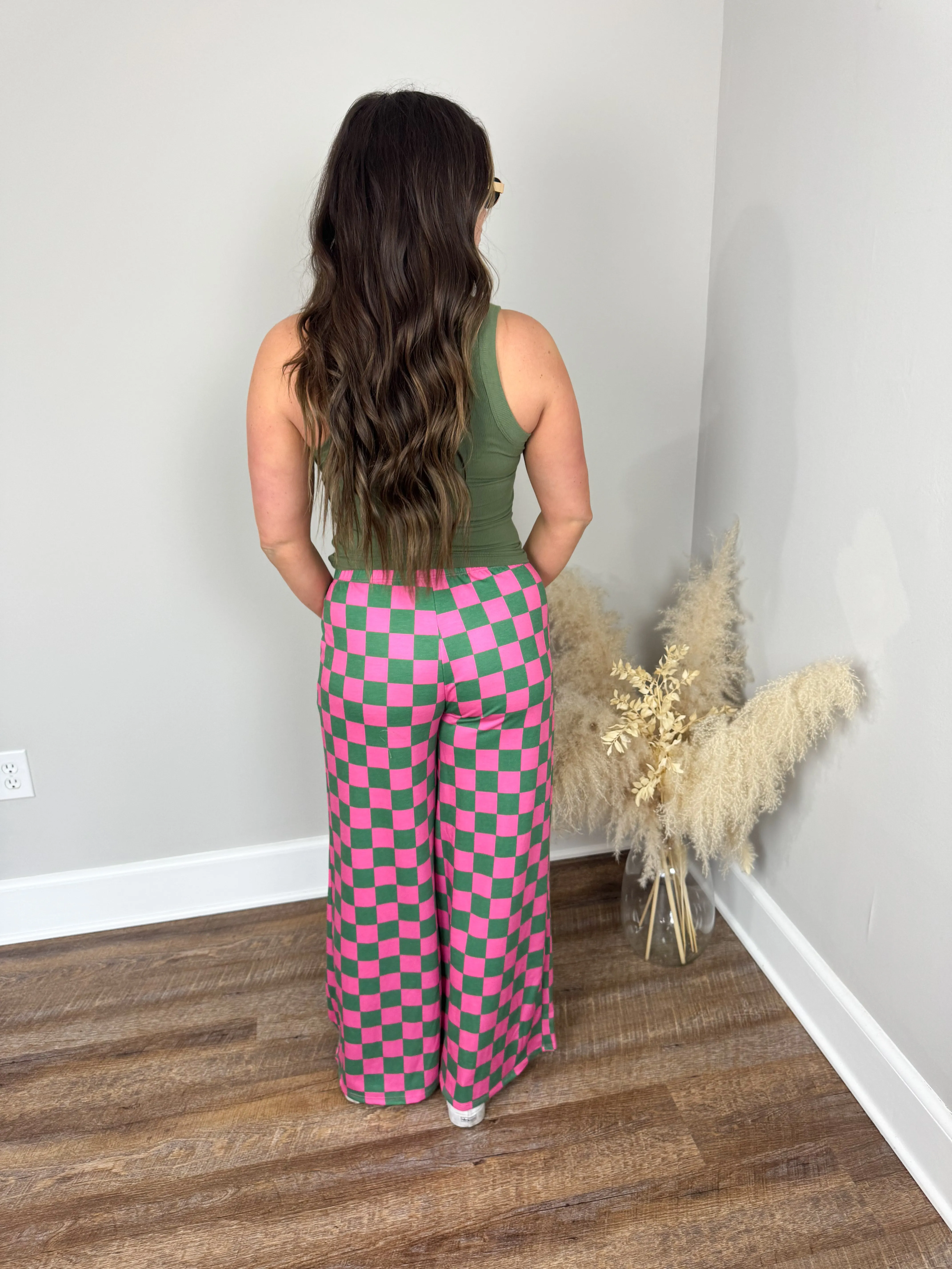 Tasha Checkered Pants