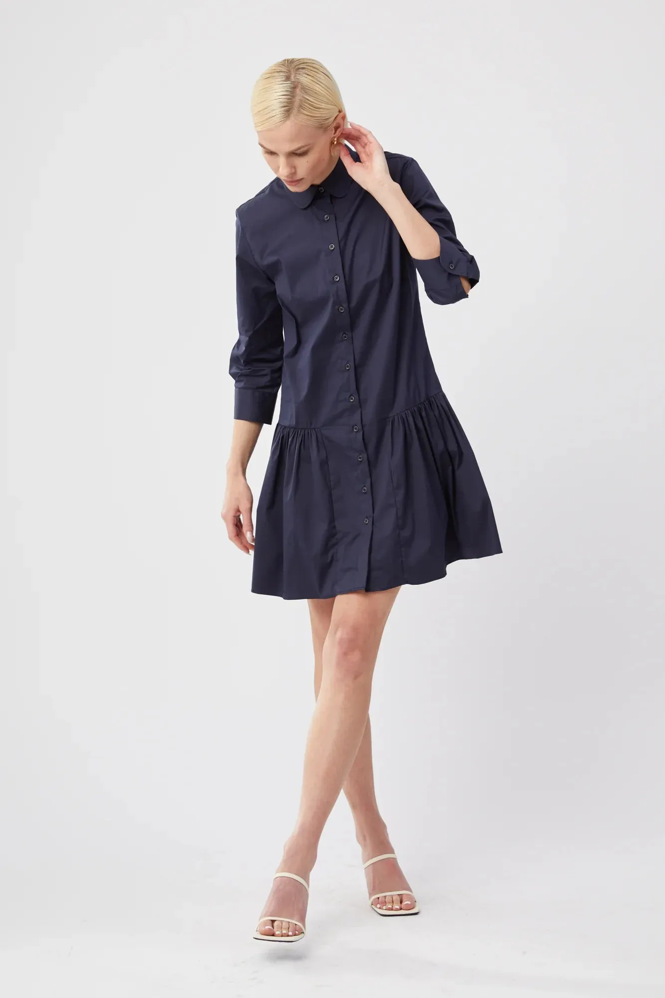 THE DROP WAIST SHIRT DRESS
