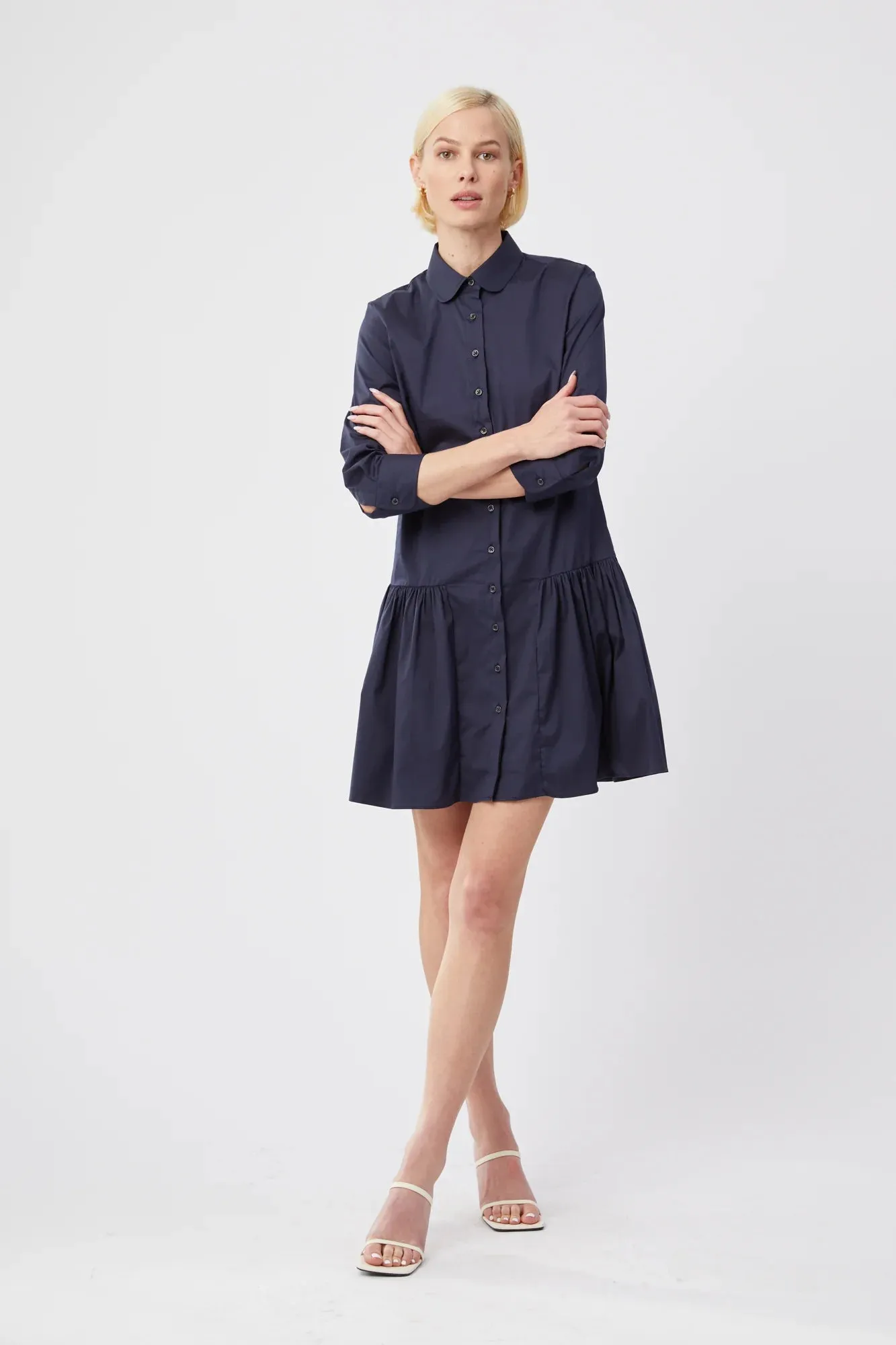 THE DROP WAIST SHIRT DRESS