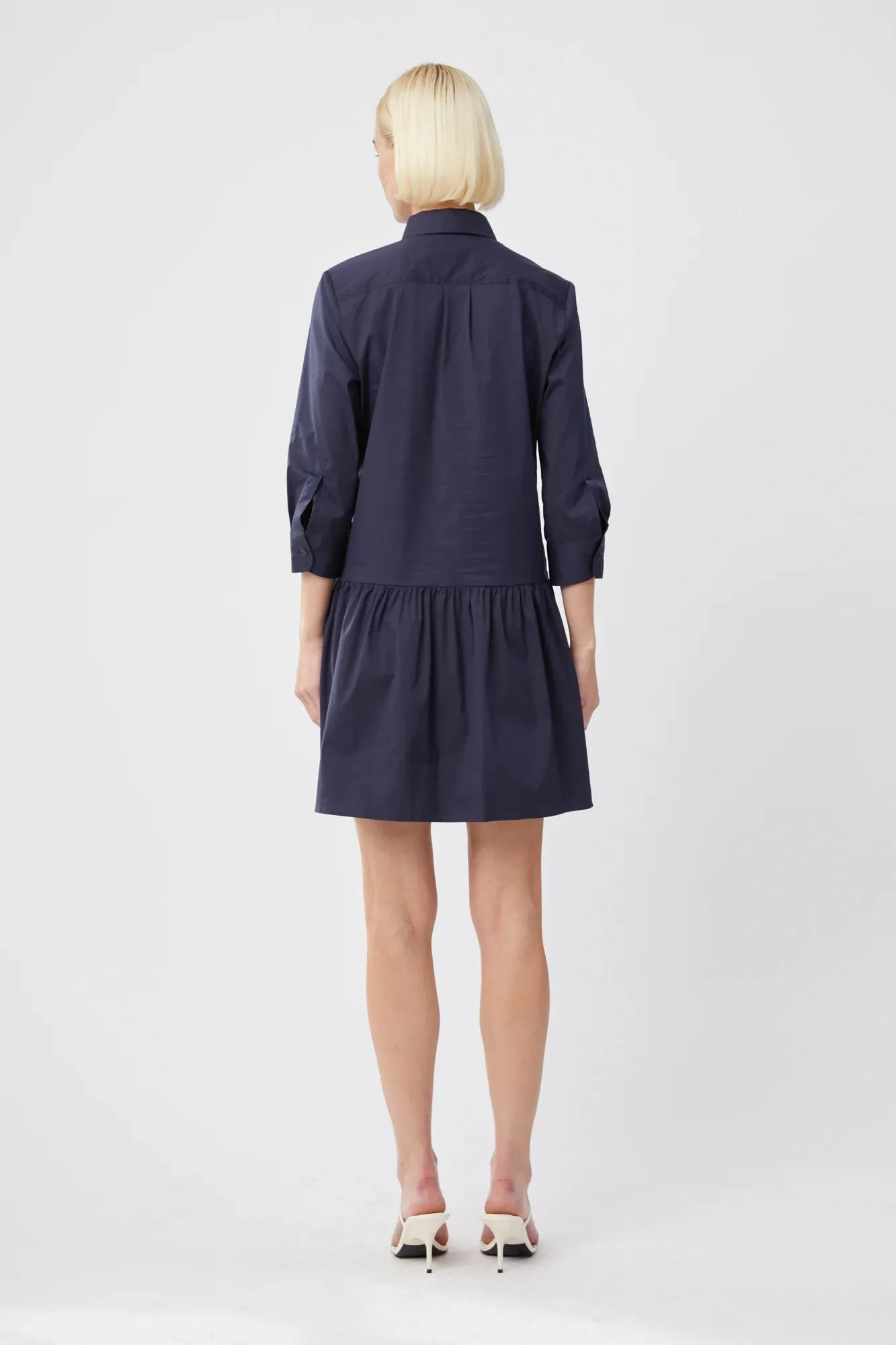 THE DROP WAIST SHIRT DRESS