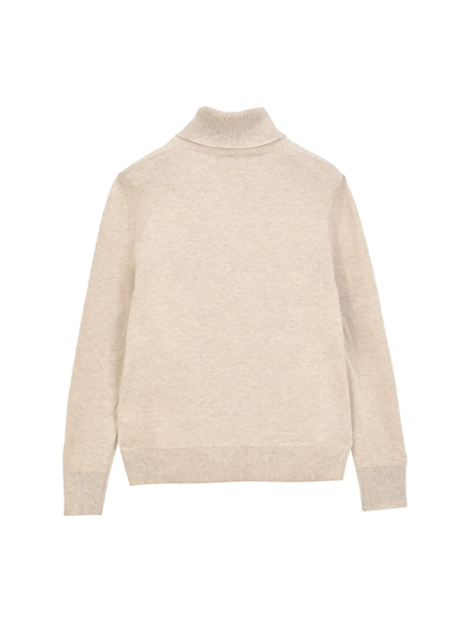 Turtleneck Sweater_Oatmeal