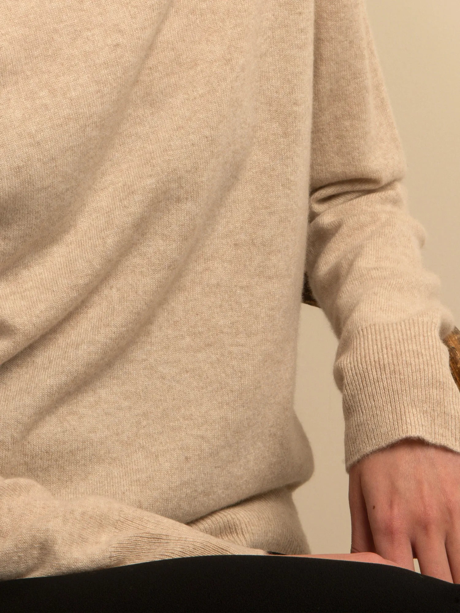 Turtleneck Sweater_Oatmeal