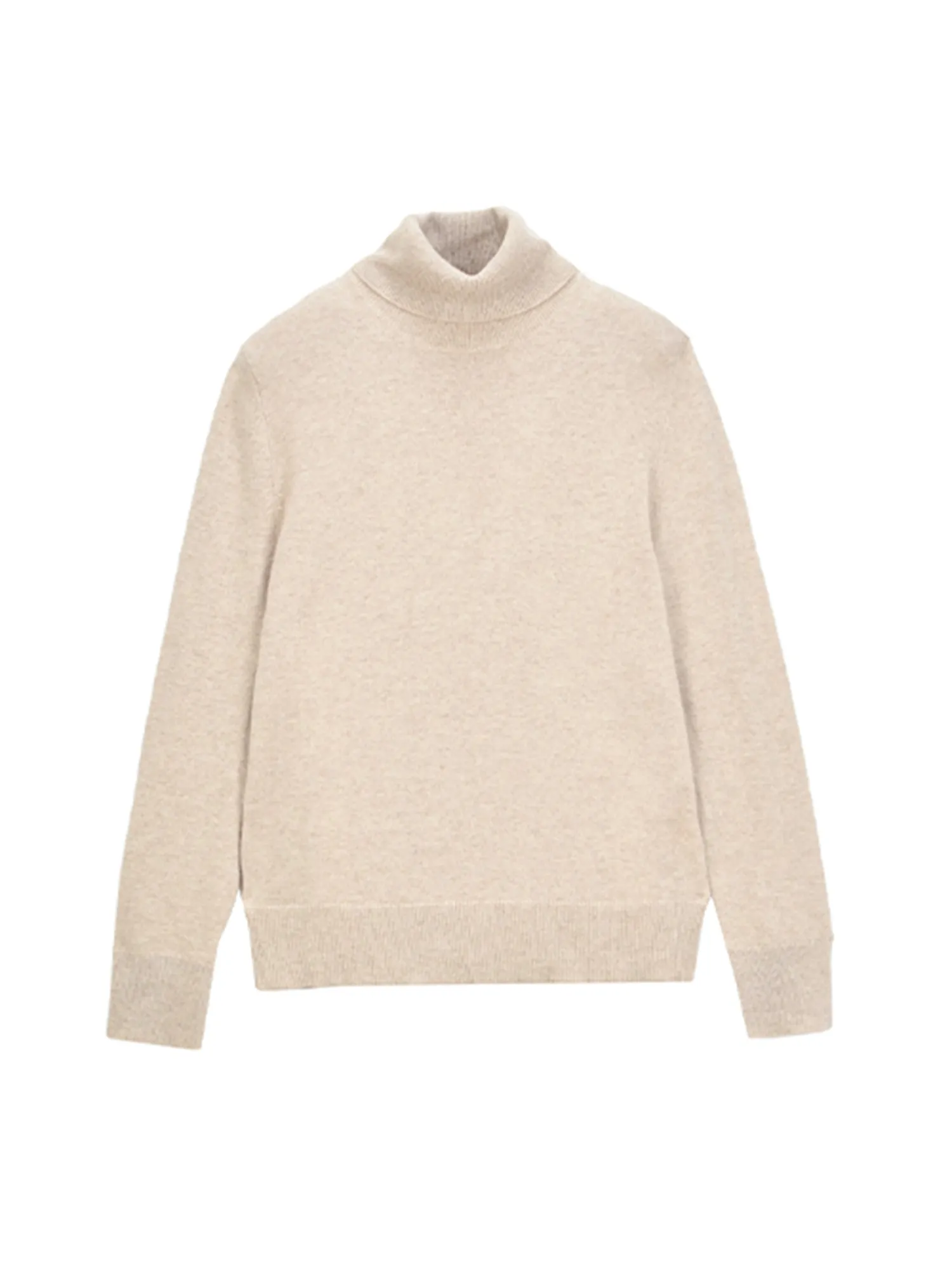 Turtleneck Sweater_Oatmeal