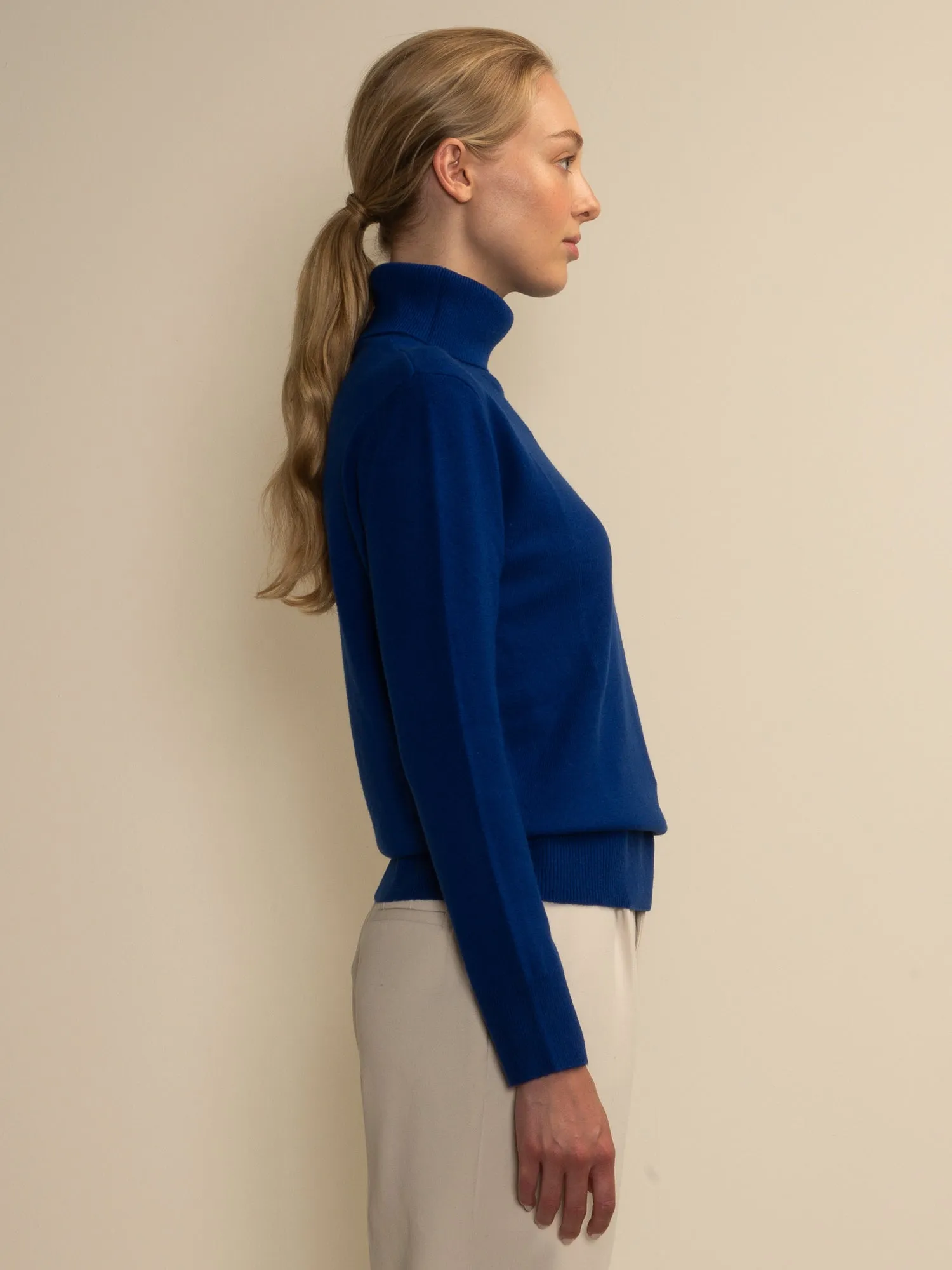 Turtleneck Sweater_Royal Blue