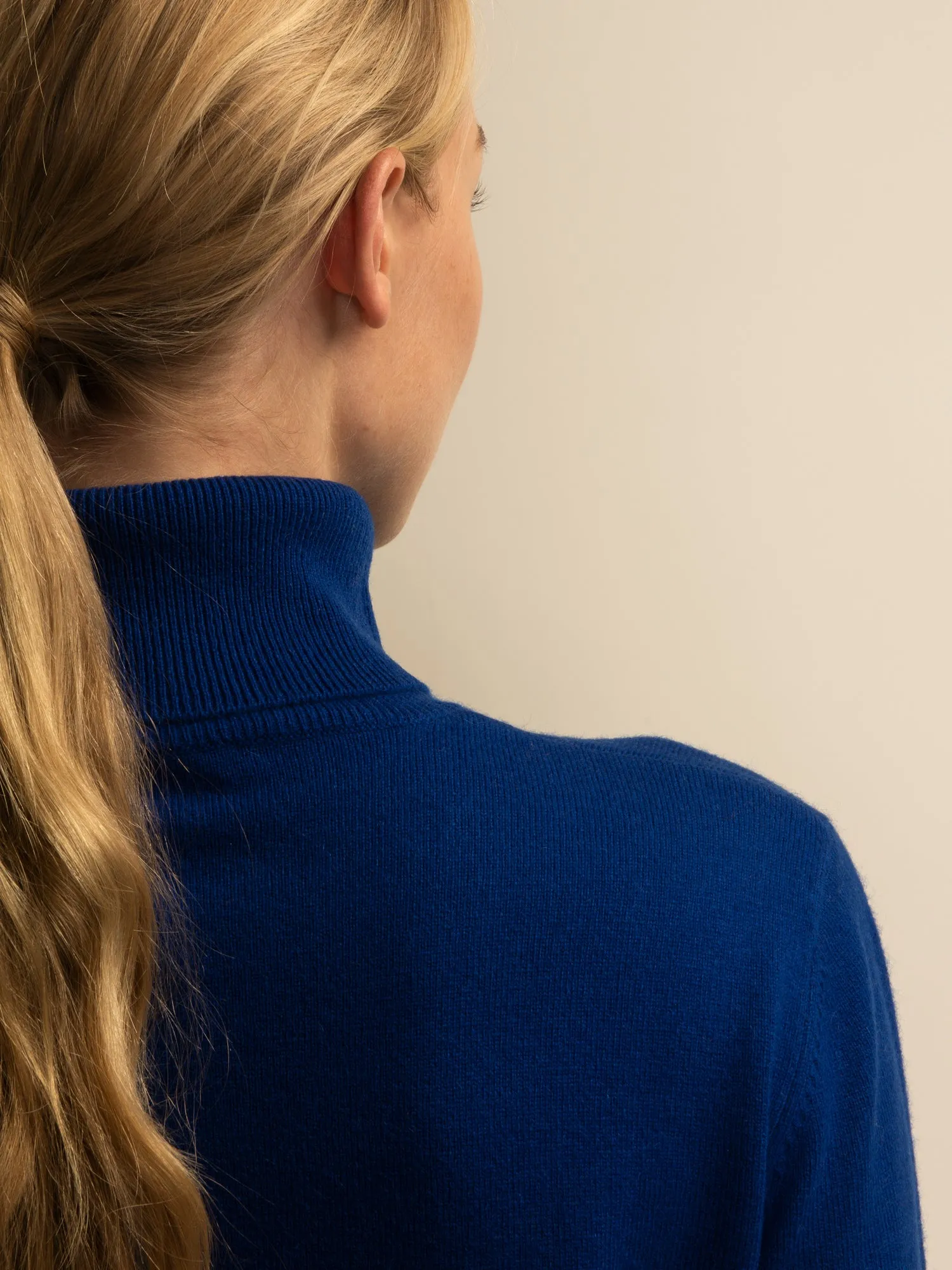 Turtleneck Sweater_Royal Blue