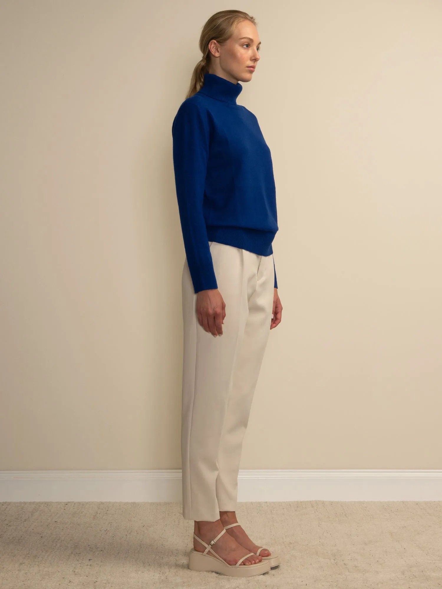 Turtleneck Sweater_Royal Blue