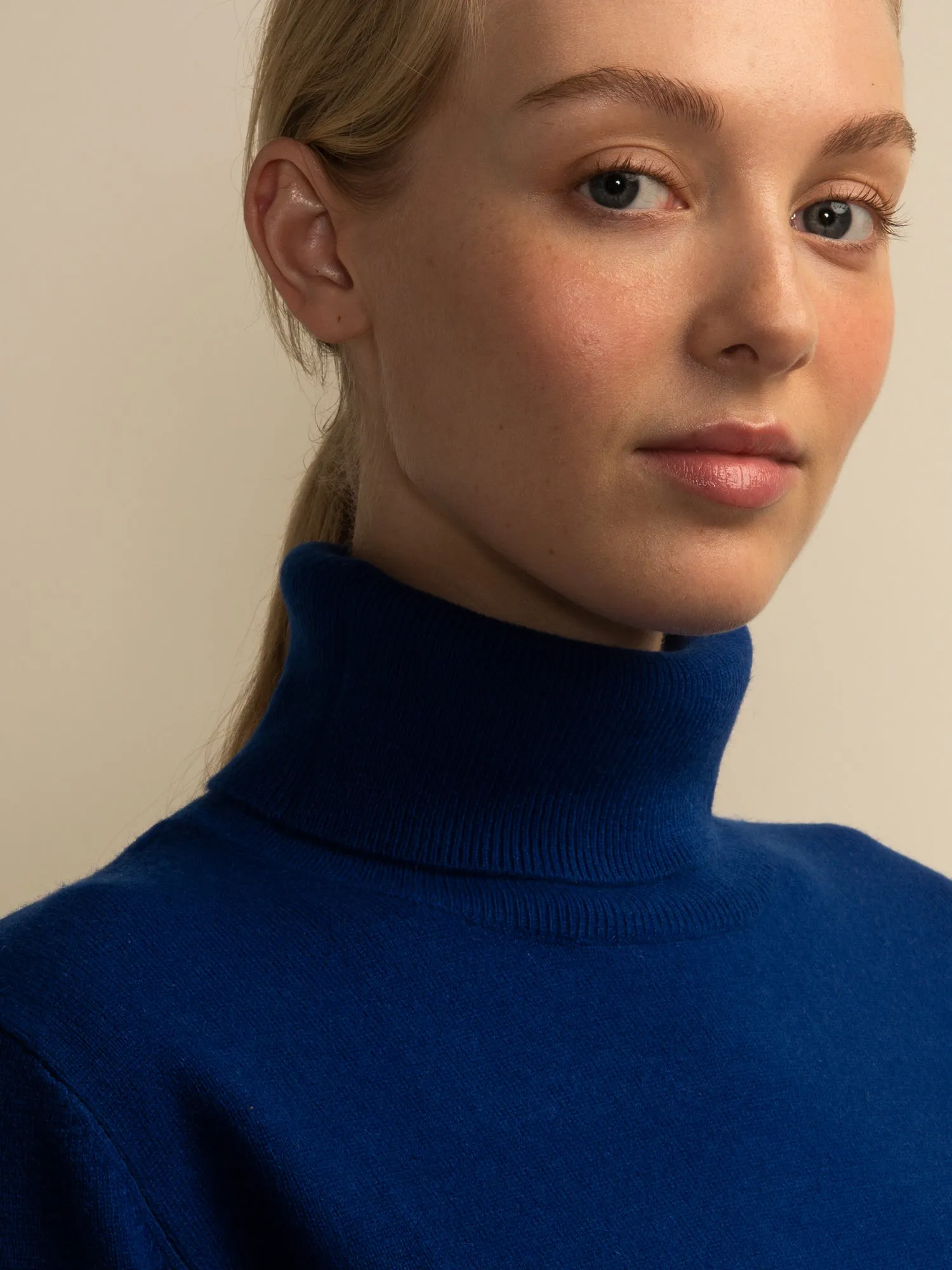 Turtleneck Sweater_Royal Blue