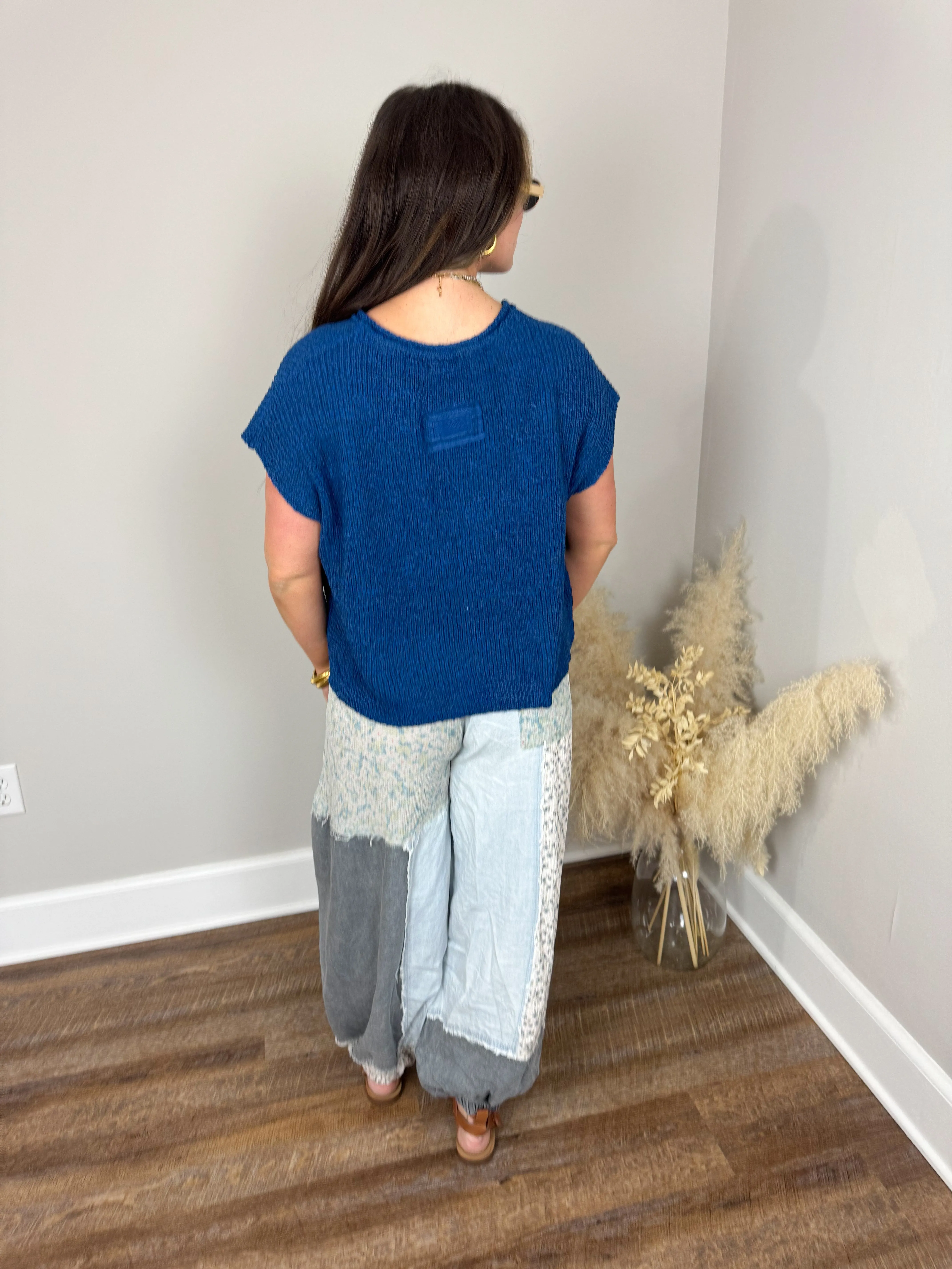 Wildflower Joggers | Blue