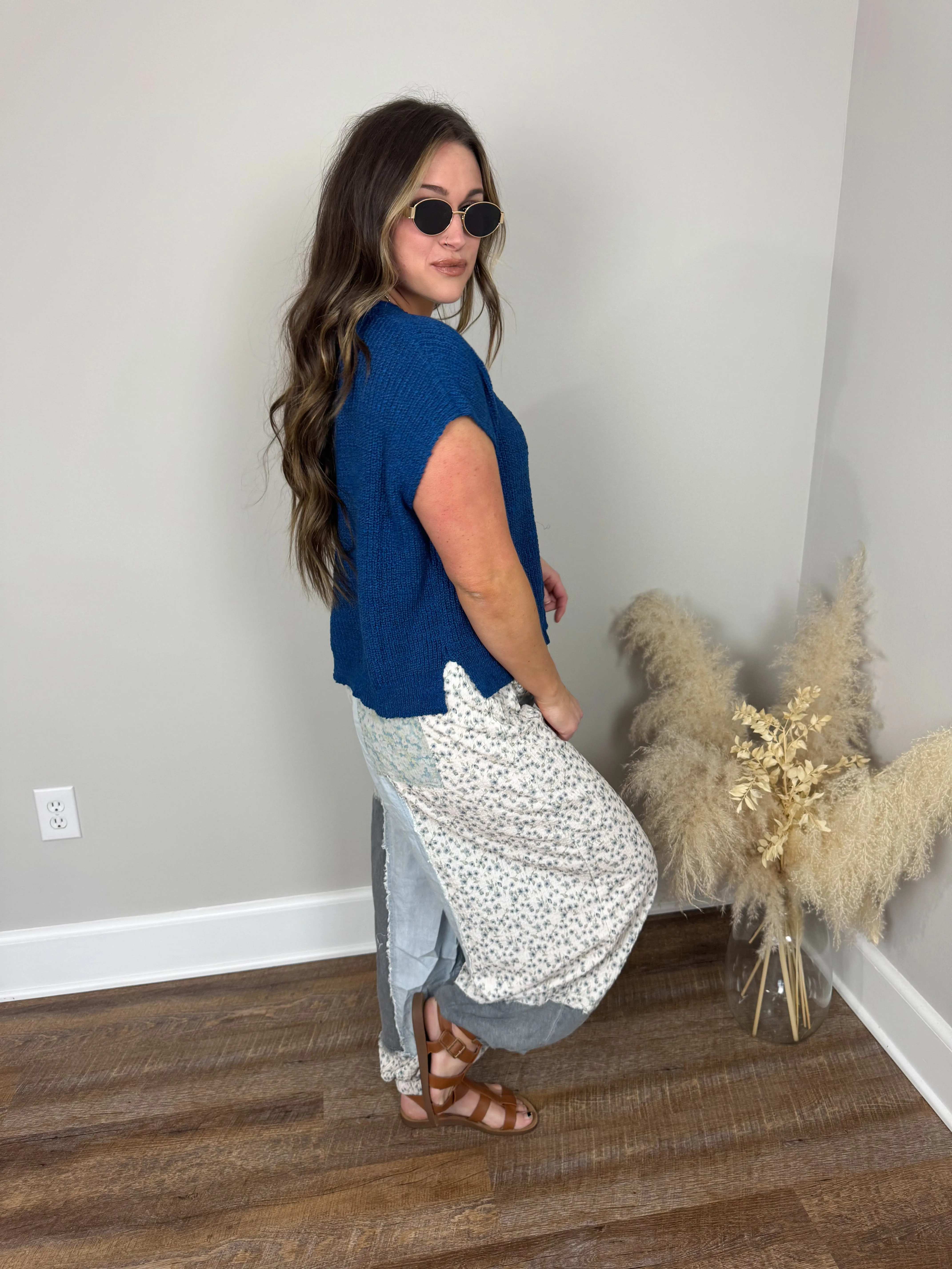 Wildflower Joggers | Blue