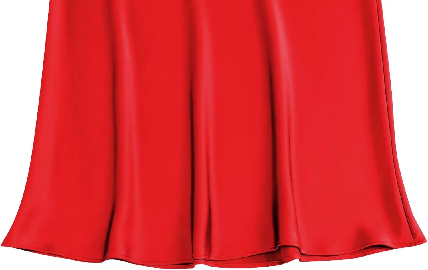 Women's Long Skirt Dressy Casual High Waisted A Line Flowy Ruffle Elegant Party Skirts Trendy Comfortable Solid Skirt