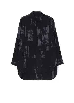 Y's  MAX VADUKUL FRONT DOUBLE BLOUSE