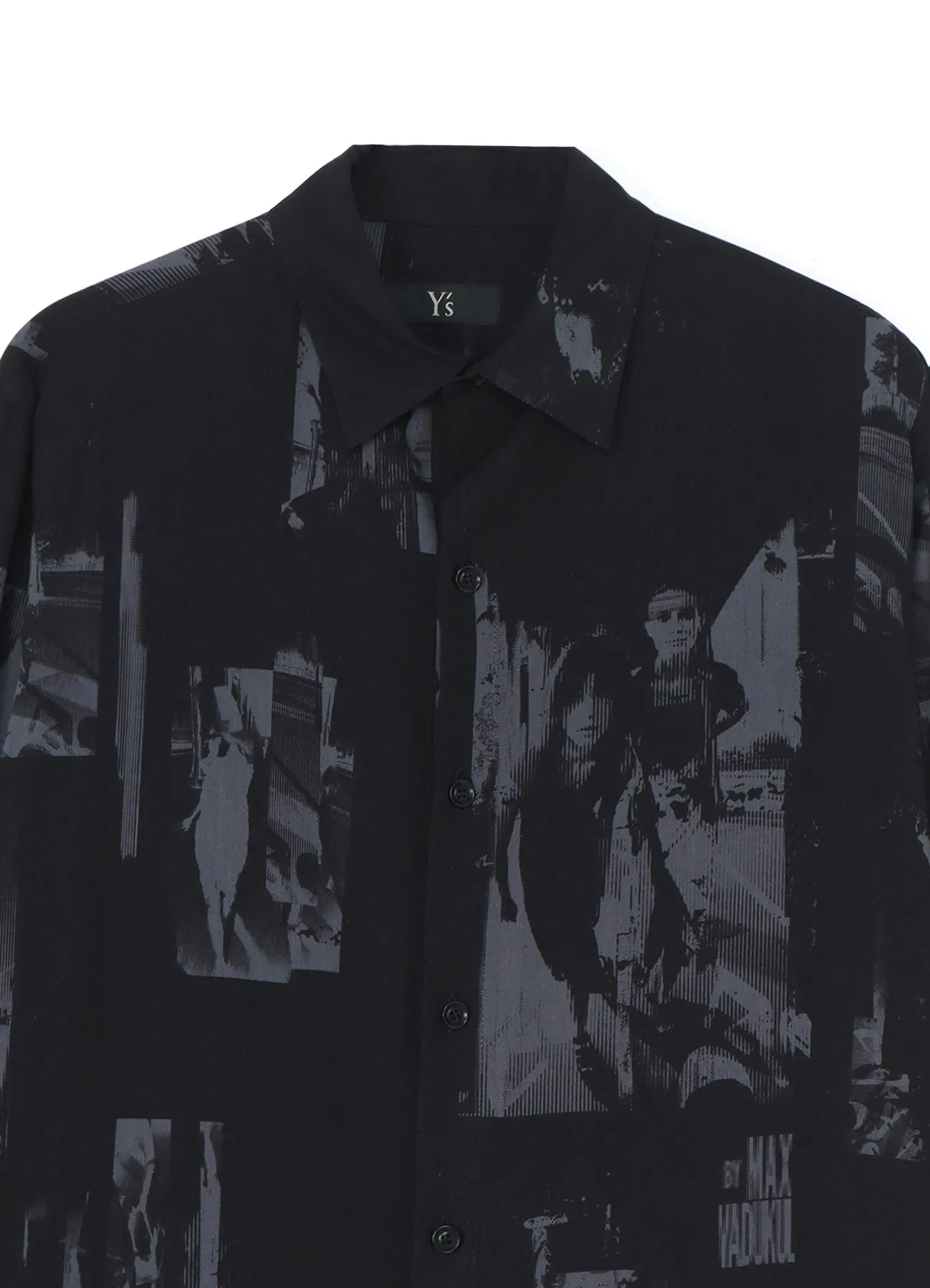 Y's MAX VADUKUL FRONT DOUBLE BLOUSE