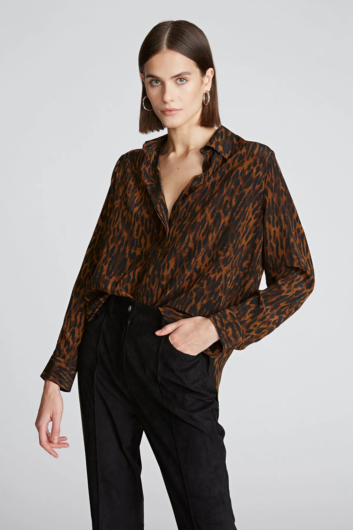 Zora Blouse In Printed Cdc